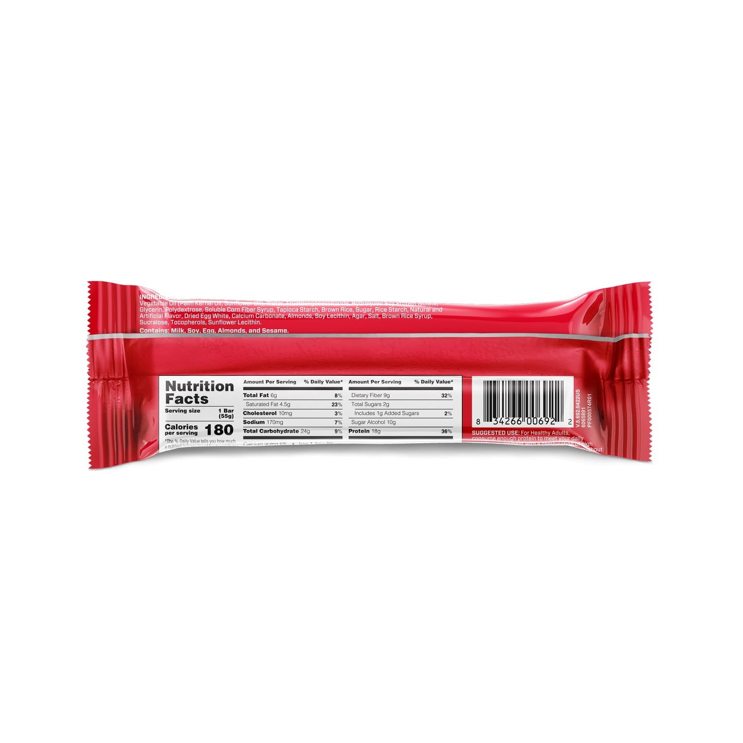 Bsn Protein Crisp Bar, Protein Snack Bars, Crunch Bars With Whey Protein And Fiber, Gluten Free, Vanilla Marshmallow, 12 Count (