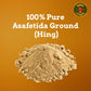 SPICE MAGIC Asafetida Ground (Hing) 100% Pure, Aromatic, Non-GMO - 3.5oz (100g) Indian Origin