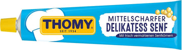 Medium Hot German Deli Mustard - 3 x 200 ml - Thomy - Germany