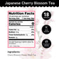 Buddha Teas Japanese Cherry Blossom Tea - 18 Bleach-Free Tea Bags, OU Kosher, 18 Count