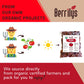 Berrilys Organic Sun-Dried Tomatoes, Salted, No Sulfur, No Preservatives, Kosher, Raw, Non-GMO, Great Ingredient for Baking and