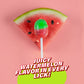 Colombina Bon Bon Bum Lollipops W/Bubble Gum Center, Watermelon Flavor, Individually Wrapped, Ideal For Party Favors And Gifts, 2 Pack (48 Count)