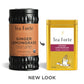 Tea Forte Ginger Lemongrass enhanced Loose Leaf Caffeine-Free Herbal Tea Blend Canister  Makes 35-50 Cups
