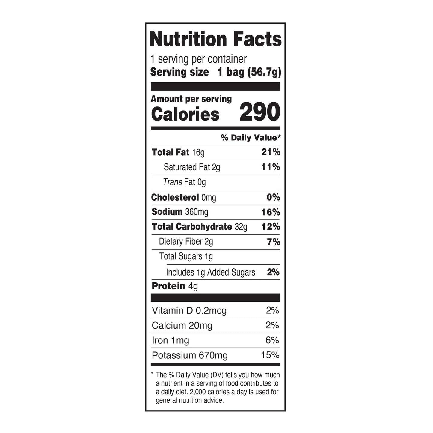 Zapps New Orleans Kettle-Style Potato Chips Cajun Crawtator Flavor (2 Oz Bags, 25 Count), Crunchy Chips With A Spicy Kick, Perfe