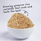 4Sisters Organic Long Grain Brown Rice - Sustainably Grown - 2lb - Women Owned - Grown in USA