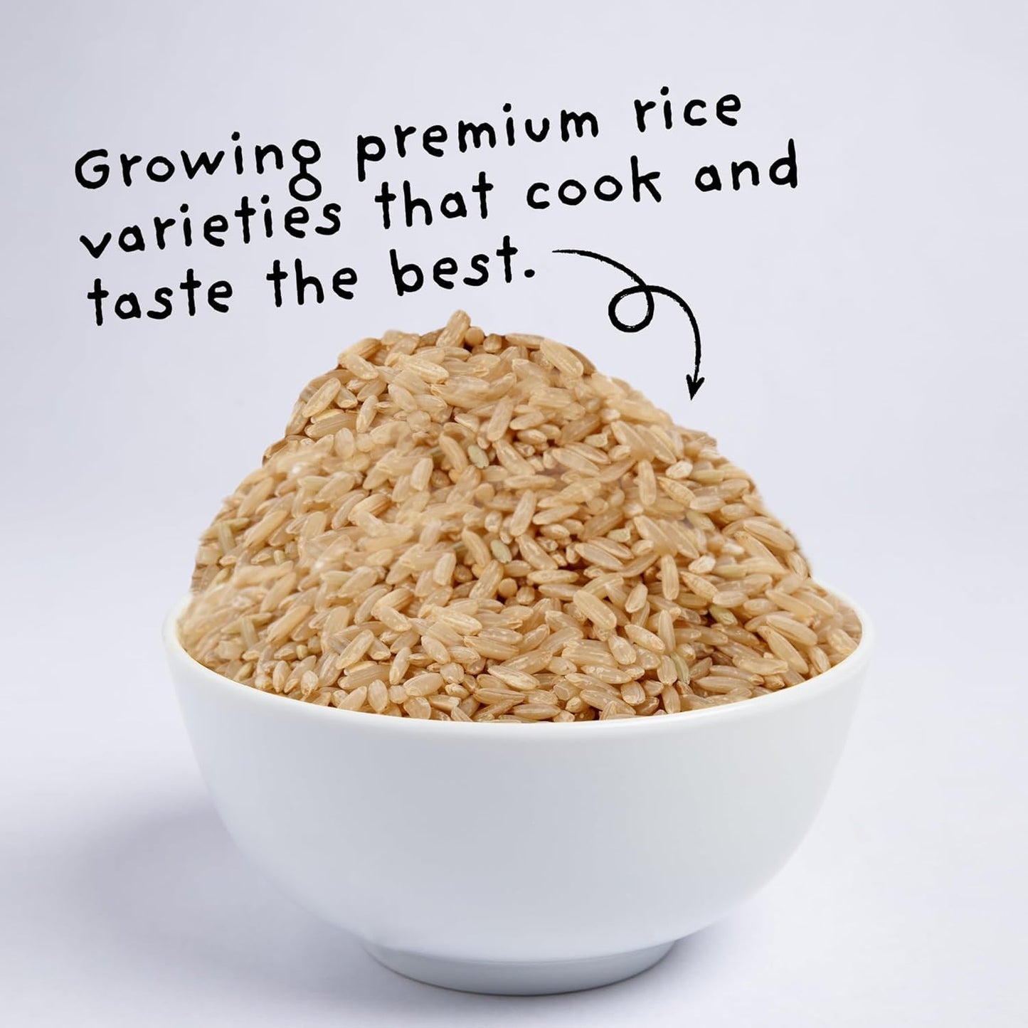 4Sisters Organic Long Grain Brown Rice - Sustainably Grown - 2lb - Women Owned - Grown in USA