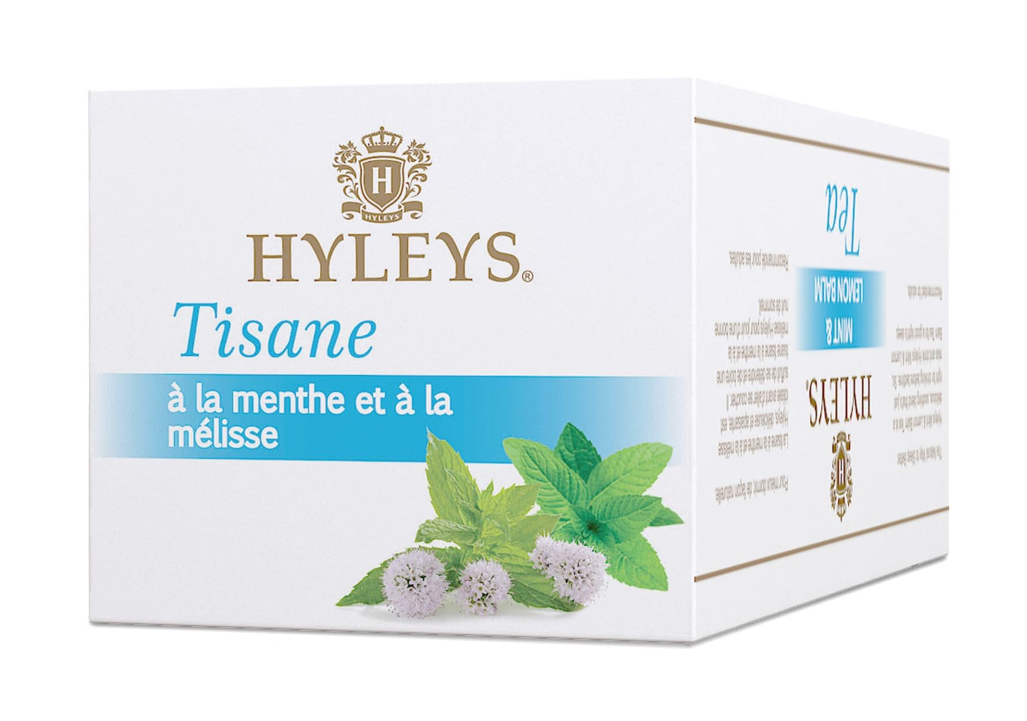 HYLEYS Herbal Tea - Sleep Lemon Balm Blend, Caffeine-Free, 25 Count (Pack of 12)