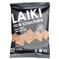 LAIKI Gluten Free Rice Crackers - Low Sodium Vegan Snack - 0.74 oz Pack of 30