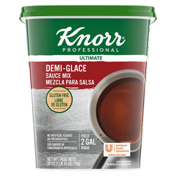Knorr Professional Ultimate Demi-Glace Sauce Mix Gluten Free, No Artificial Flavors or Preservatives, No added MSG, Dairy Free, 