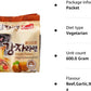 Samyang Ramen Korean Noodles, Variety Selection (삼양 라면) (Potato Ramen, 5 Pack), 4.23 Ounce