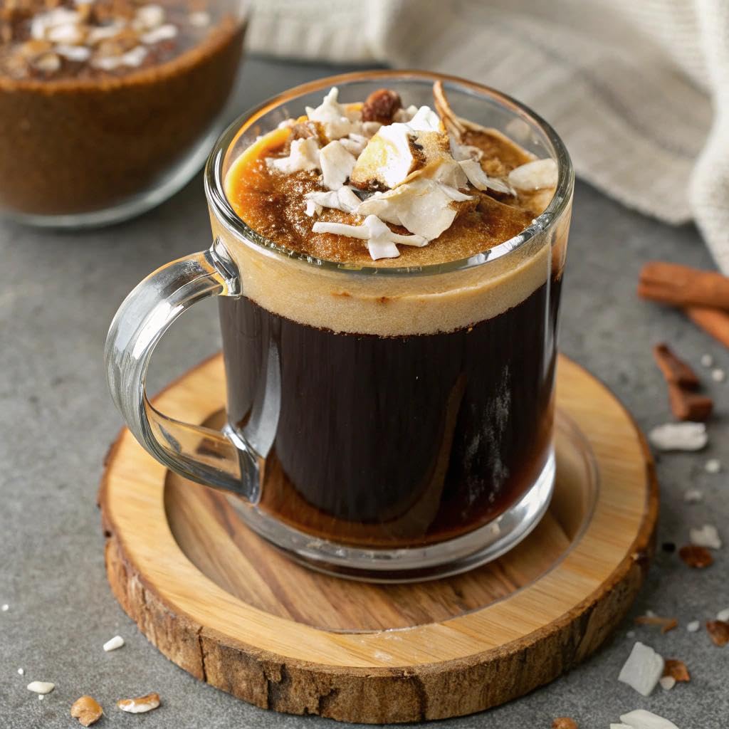 Bones Coffee Company Jingle Bones, Caramel Vanilla Coconut Flavored Coffee, Medium Roast Low Acid Arabica Beans Compatible with