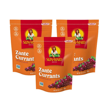 Sun Maid, California Zante Currants, 8oz Box (Pack of 3)