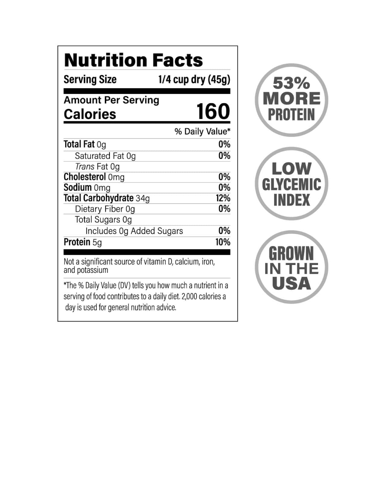 Parish White Rice – High-Protein Rice With Low Glycemic Index – Locally Grown Long-Grain White Rice – Made In The Usa – Rich Nutrient Content – Ideal For Curry, Desserts, Stir-Fry – 5Lb Bag