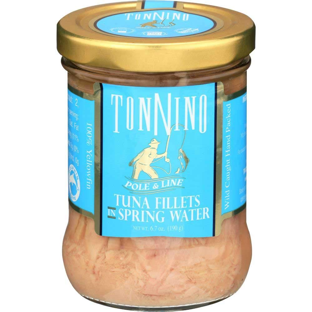 Tonnino Tuna in Spring Water, 6.7 Ounce - 6 per case.