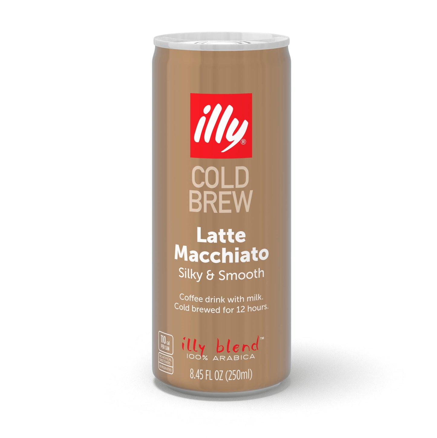 Illy Ready to Drink Coffee - Latte Macchiato - 8.5 Fl Oz - Smooth & Refreshing Taste