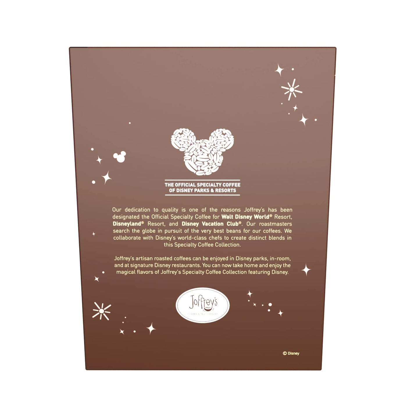 Joffrey'S Coffee - Disney French Roast Blend, Artisan Dark Roast, Arabica Coffee Beans, Full-Bodied Blend, Hints Of Caramel & Ch