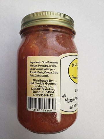 Old Florida Gourmet Mild Mango Pineapple Salsa