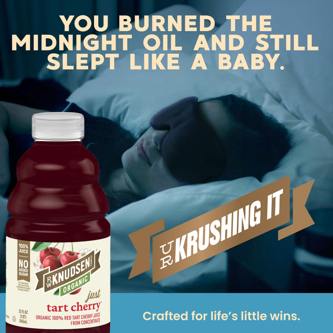 R.W. Knudsen Organic Just Tart Cherry Juice  32 fl oz (Pack of 1)