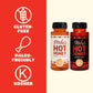 Mikes Hot Honey, Original & Extra Hot, Americas #1 Spicy Honey with Chili Peppers, Gluten-Free, Paleo-Friendly, (10oz Bottle,