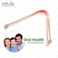 Healthandyoga(Tm) Qswipe Lite Copper Tongue Cleaners - Relief For Bad Breath And Oral Hygiene (Set Of 3)