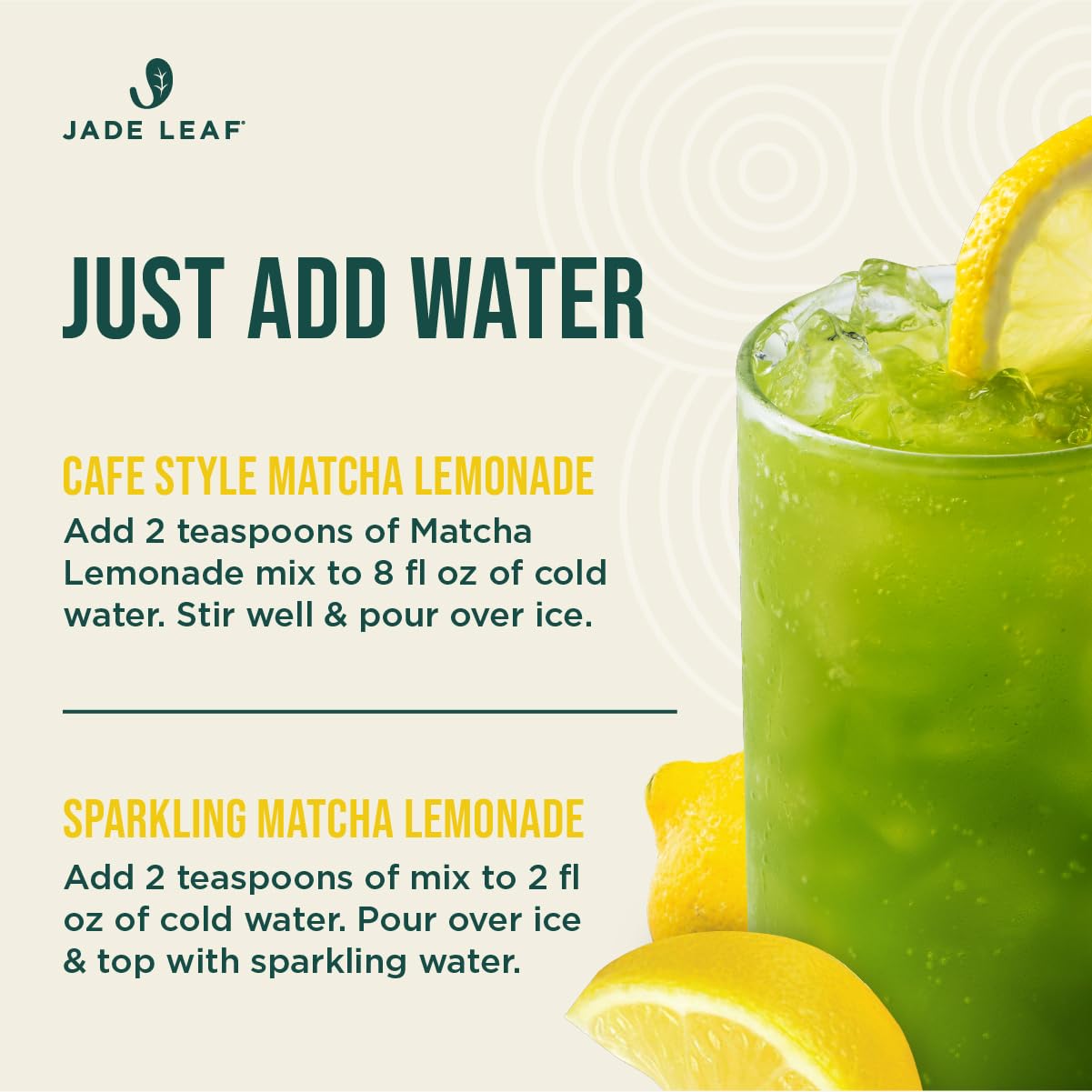 Jade Leaf Matcha Organic enhanced Ceremonial Grade Matcha Green Tea Powder - Japanese - Culinary  Ingredient  Ceremonial Barista Teahouse  Latte  Collagen  5.8 Ounce (Pack of 1)  Matcha Lemonade