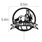 Bejotaa Horse Birthday Cake Topper, Paper Decoration for Kids and Men, Horse Racing Theme