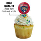 GRAPHICS & MORE NHL Florida Panthers Cupcake Picks Set of 6 - Multi Acrylic Decoration Toppers