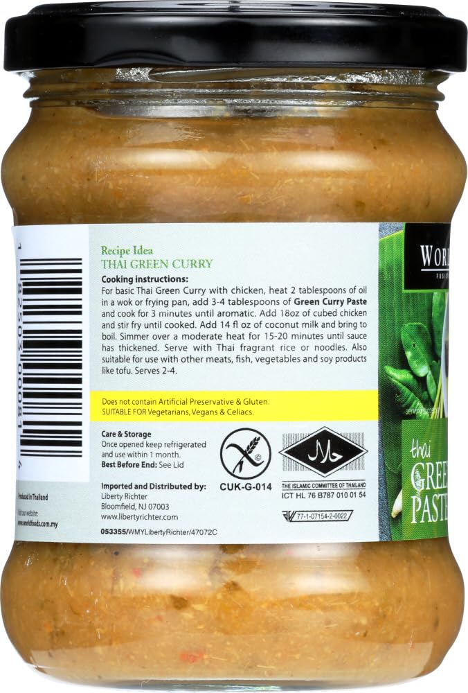 World Foods Paste Thai Green