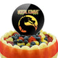 GRAPHICS & MORE Acrylic Cake Topper - Mortal Kombat Klassic Logo, Multi, One Size