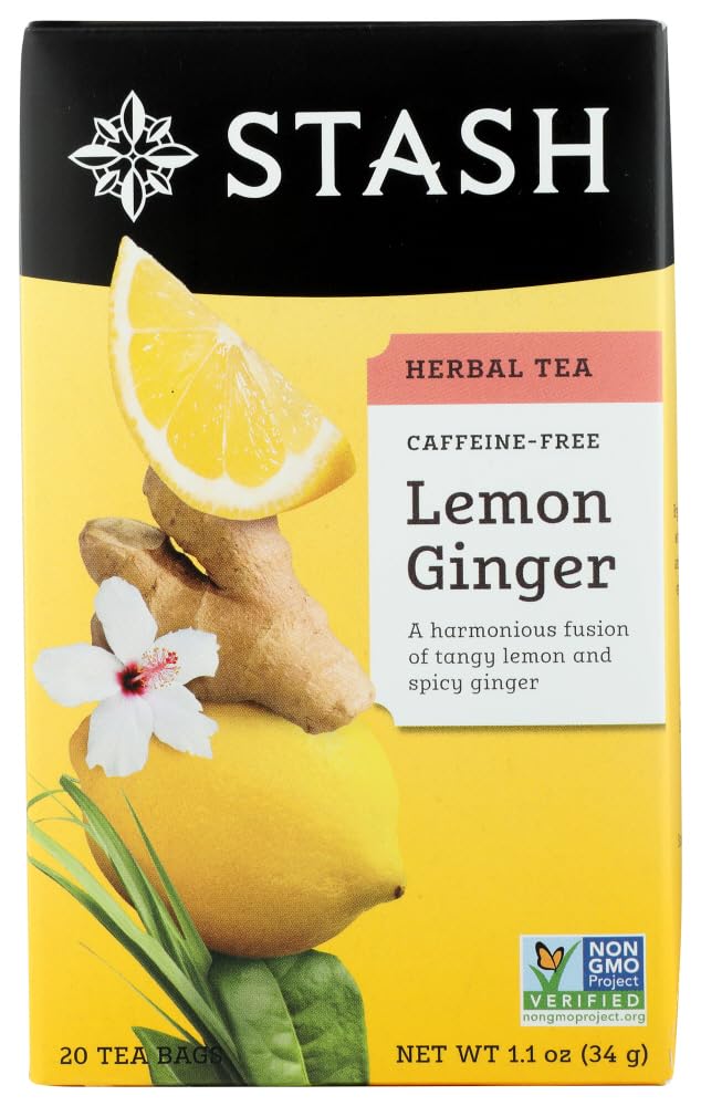 Stash Premium Herbal Tea, Caffeine Free Peppermint, 20 Count (Pack of 2)