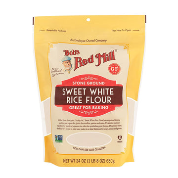 Bobs Red Mill Sweet White Rice Flour 24 Oz