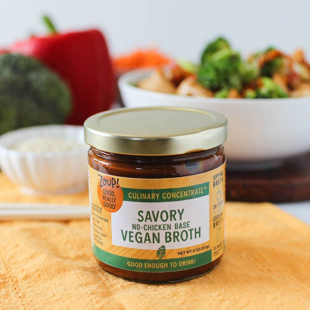 Zoup! Good, Really Good Savory Vegan Broth Culinary Concentrate - Keto-Friendly, Gluten Free, Sugar Free, Non-Gmo - Great For St