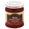 Reese Red Maraschino Cherries with Stem, 10-Ounces (Pack of 12)