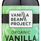 Organic Vanilla Extract | Pure Vanilla Bean Perfect For Cooking and Baking | Vanilla Bean Project | 4 Ounces