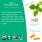 Earth Mama Organic Peaceful Tea - Calming Herbal Blend, 16 Count (Pack of 6)