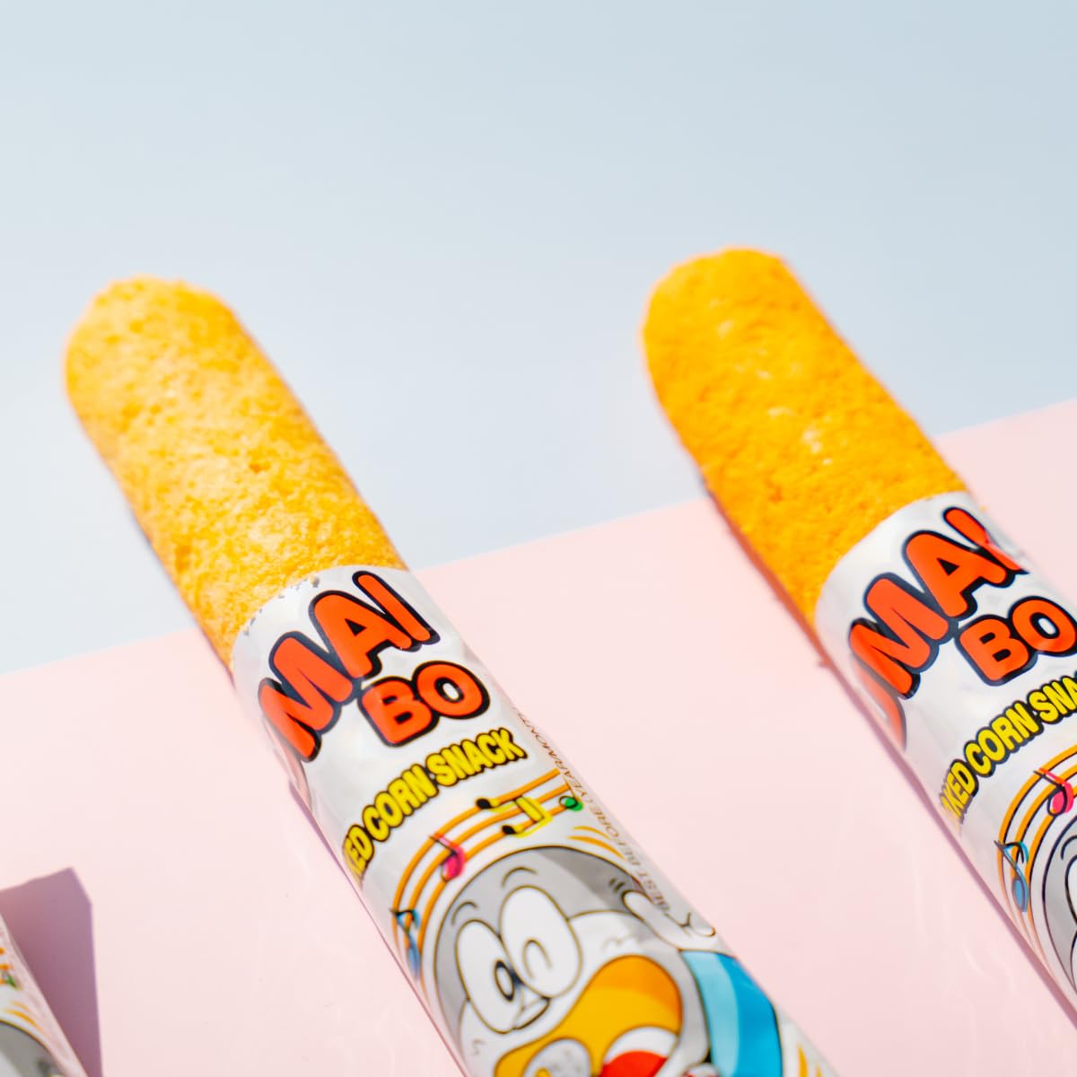 Japanese Corn Puffed Umaibo Snacks Cheese flavor 30 Pieces