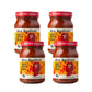 Mrs. Renfros Ghost Pepper Salsa, Gluten Free, No Added Sugar, 16-oz Jar, Pack of 4
