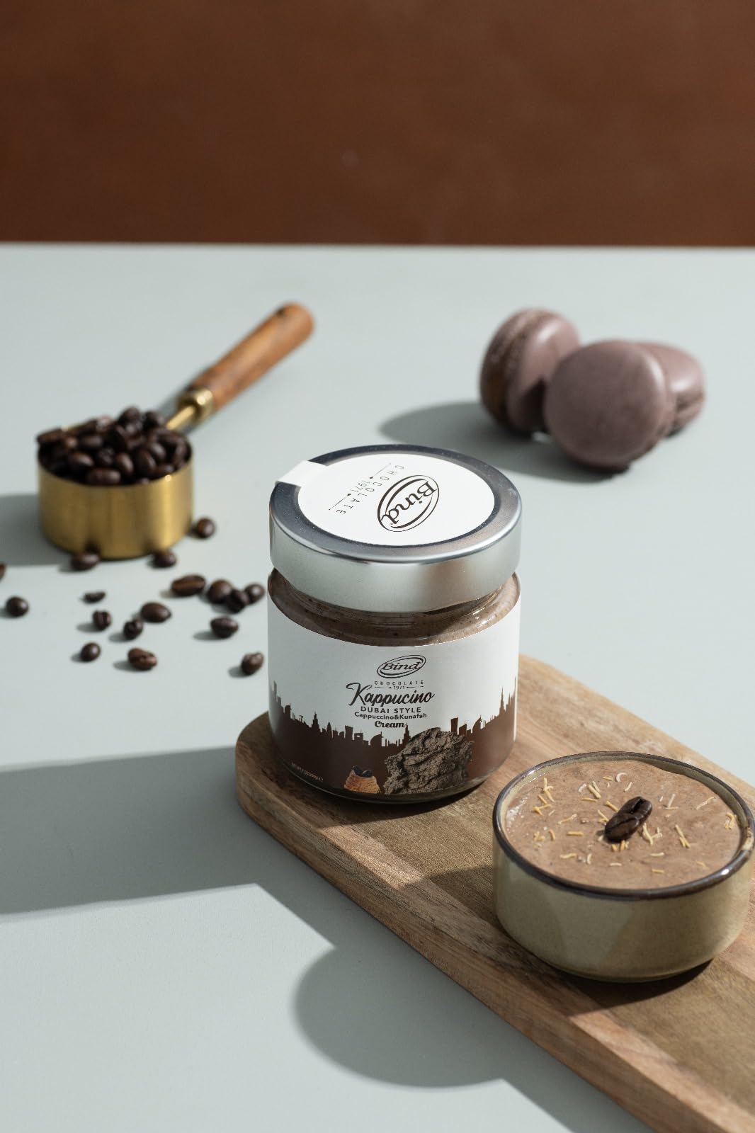 BIND Cappucino Cream Spread with Crispy Kadayif Filling, 7.05 Oz