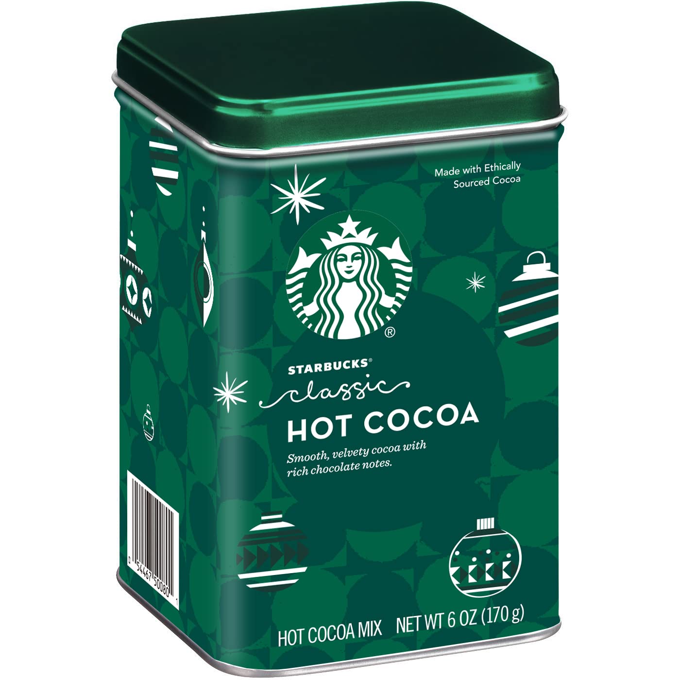 Starbucks Hot Cocoa Mix, 6 Ounce Classic Hot Cocoa Classic Hot Cocoa, 6 Ounce (Pack Of 1)