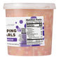 Tea Zone [7 Pounds] Rainbow Popping Pearls for Boba Tea Beverages, Sweets, Ice Cream Topping | B2070