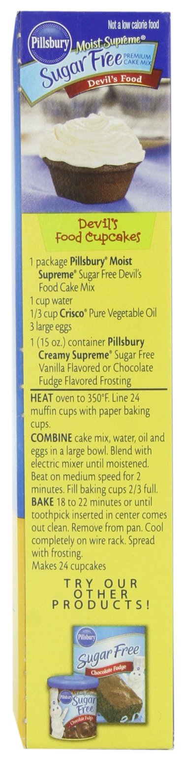 Pillsbury Cake Mix, Sugar Free, Devil'S Food 16 Oz (Pack Of 12)