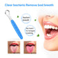New Version Tongue Scraper Cleaner For Adults & Kids, Medical Grade Metal Tongue Brushes Set For Fresh Breath Dental Eliminate B