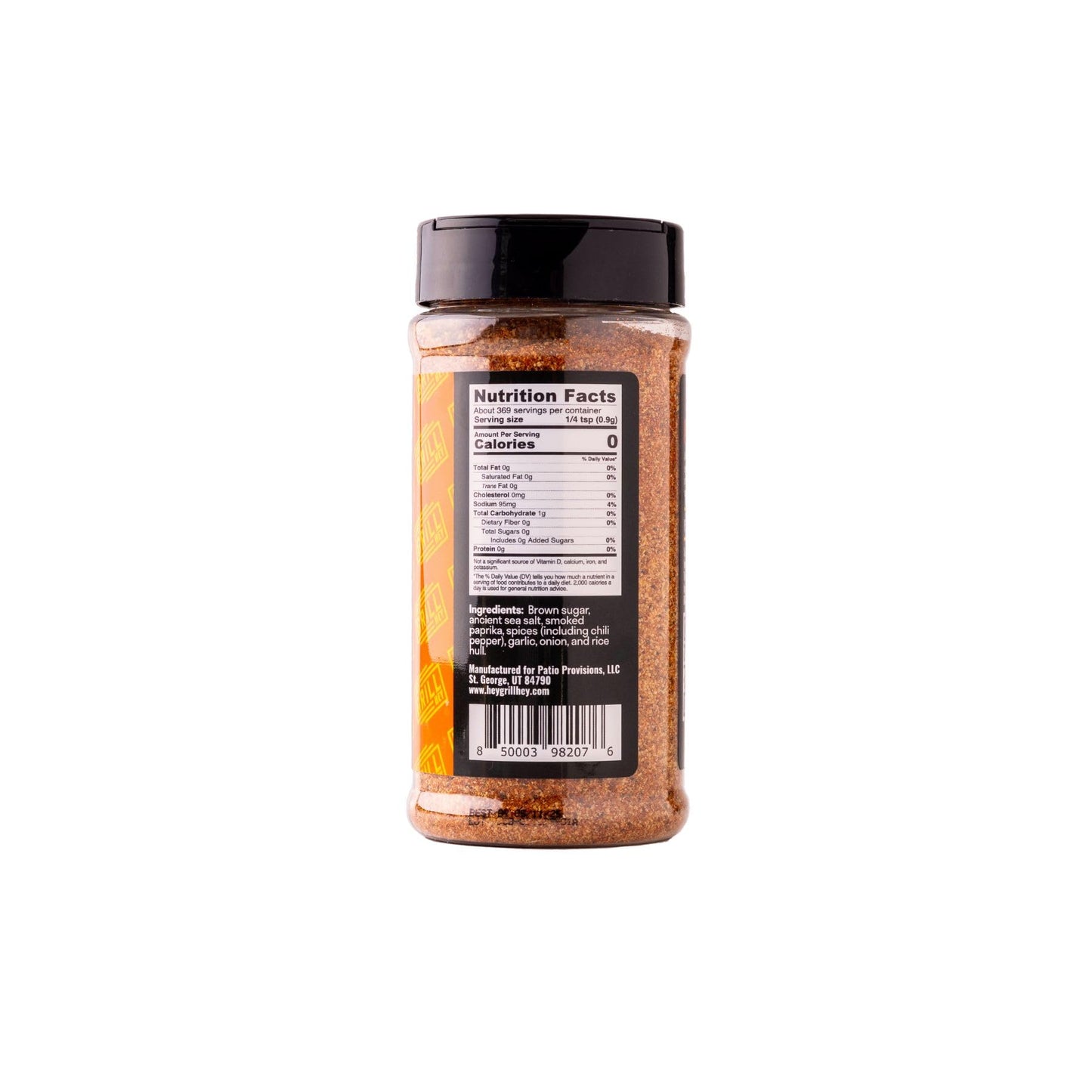 Hey Grill Hey Sweet Rub 11.7oz - Award-Winning All-Purpose BBQ Rub for Pork, Chicken, Beef, Fish & Veggies