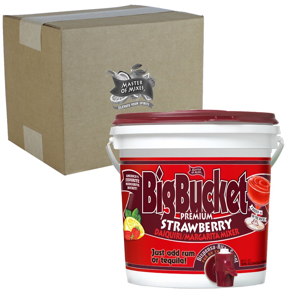 MASTER OF MIXES Margarita Mix, Strawberry, 96 Fl Oz, Model 0007049122301