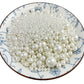 KOOTIPS Sprinkles Sugar Pearls Mix, 120g, White Cupcake Cake Topper, Cookie Decorating Nonpareils