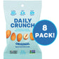 Daily Crunch Sprouted Almonds, 1.5 Ounce Mini, On-The-Go Bags (Original Sprouted, 8 Pack) Sprouted And Dehydrated For A Unique C