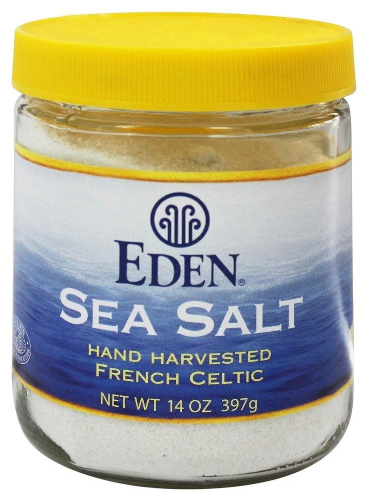 Eden Foods Sea Salt Celtic Fine - 2.33 Ounce (Pack of 6)