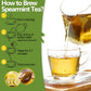 ULTHMOK Premium Spearmint Tea Bags, Caffeine Free, 60 Count, 100% Pure Natural Spearmint Leaves