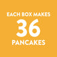 Krusteaz Heart Healthy Buttermilk Pancake and Waffle Mix  Light & Fluffy  25.2 oz Boxes (Pack of 8)