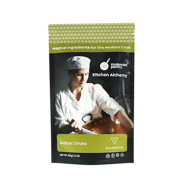 Pure Sodium Citrate ⊘ Non-Gmo Gluten-Free Vegan Ou Kosher Certified (Molecular Gastronomy) - 400G/14Oz